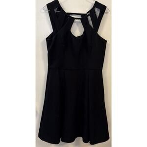 Betsey Johnson Women’s Black Dress with Zip Back Size Medium (See Measurements)